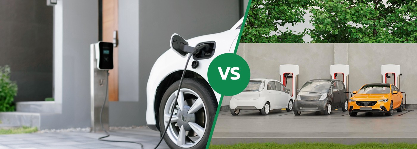 Home Electric Vehicle Charging Station VS Public Electric Vehicle Charging Station